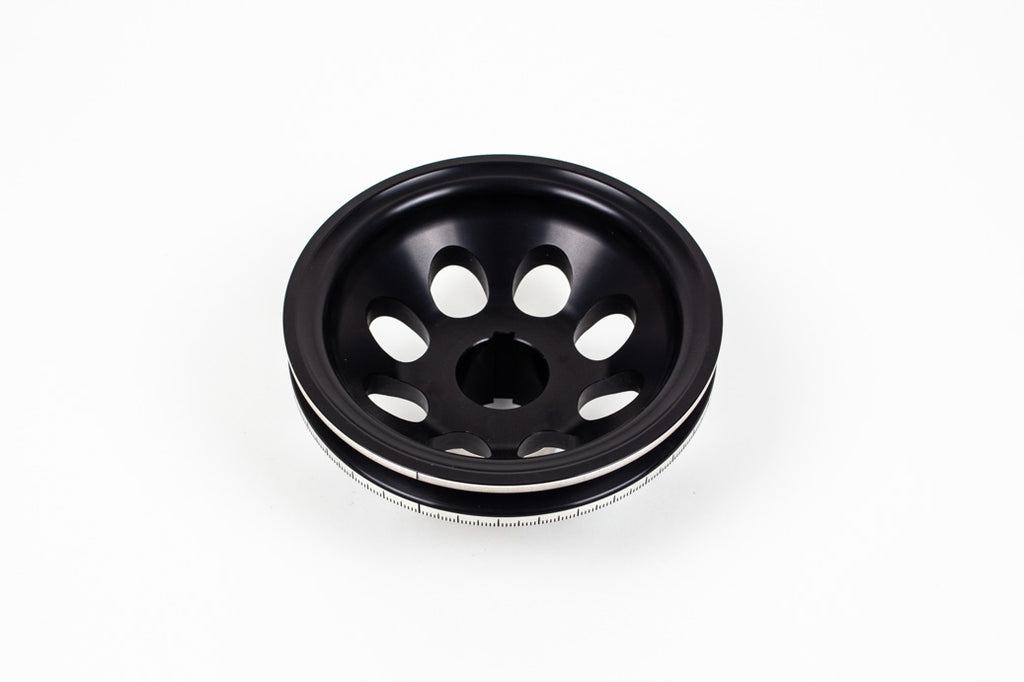 Riemenscheibe Aluminium mit 360° Skalierung (125mm) für Alfa Motoren 1750-2000ccm