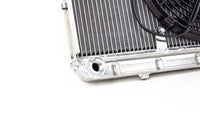 Aluminium Kühler mit SPAL-Lüfter für Alfa Romeo Spider Fastback  Typ 105 / 115 (Natur) 634,95 €