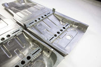 Bodengruppe aus hochfestem Aluminium für Alfa GTA Bertone Typ 105 (Rennsport, Leichtbau)